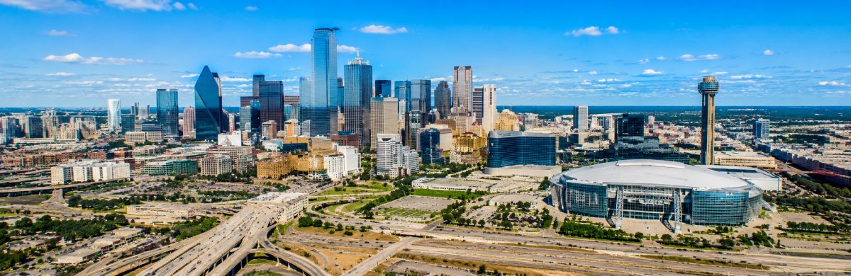 Dallas 2026 World Cup watch party host city skyline