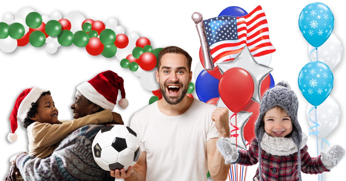 5 Fun Christmas Decoration Ideas with Balloons!