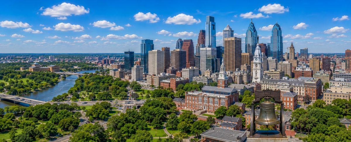 Philadelphia 2026 World Cup watch party host city skyline