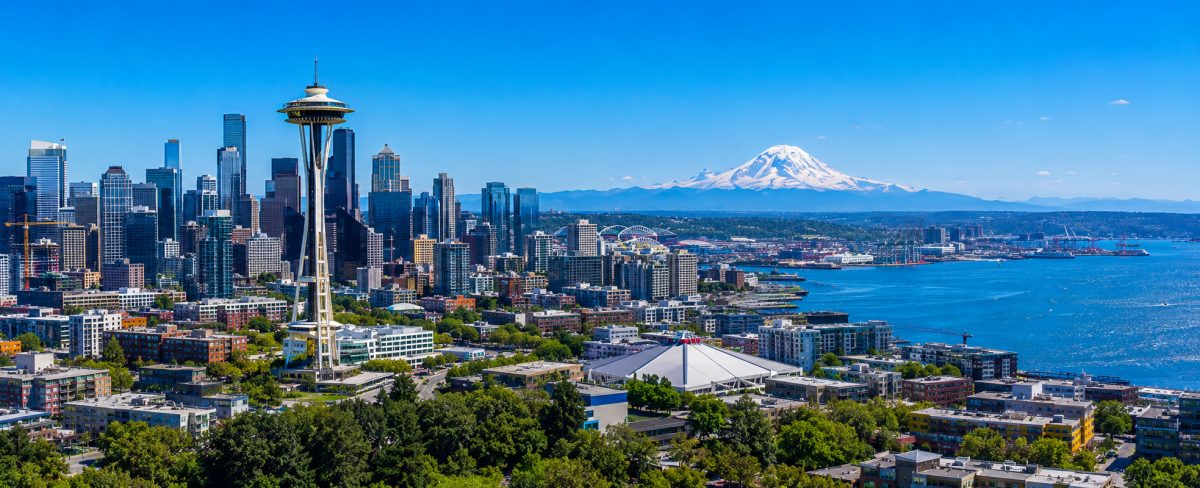 Seattle 2026 World Cup watch party host city skyline
