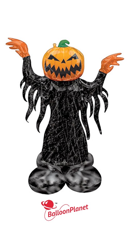 Pumpkin Head AirLoonz Balloon Display (Floor-based)