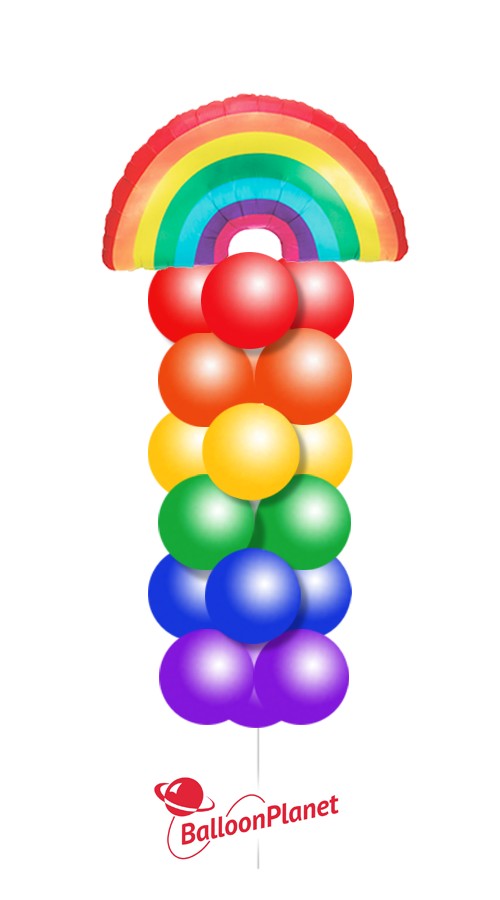 Original Pride Colors Rainbow Column
