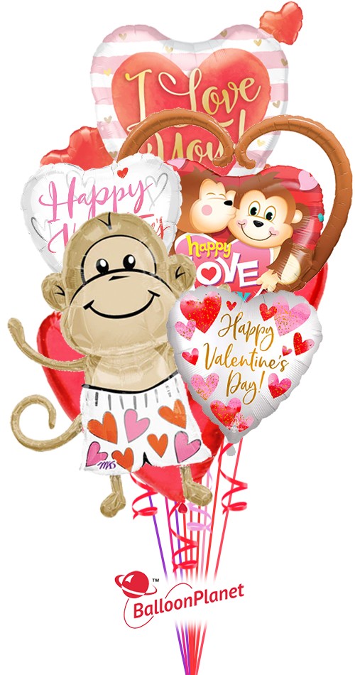 PROMO - Valentine's Mystery Bouquet (9 Balloons)