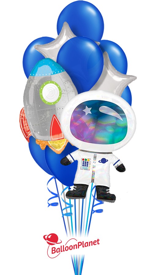 Exploring Space Astronaut Bouquet (12 Balloons)