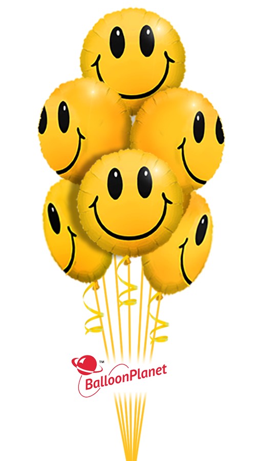 Welcome Smiles Balloon Bouquet(6 Balloons)