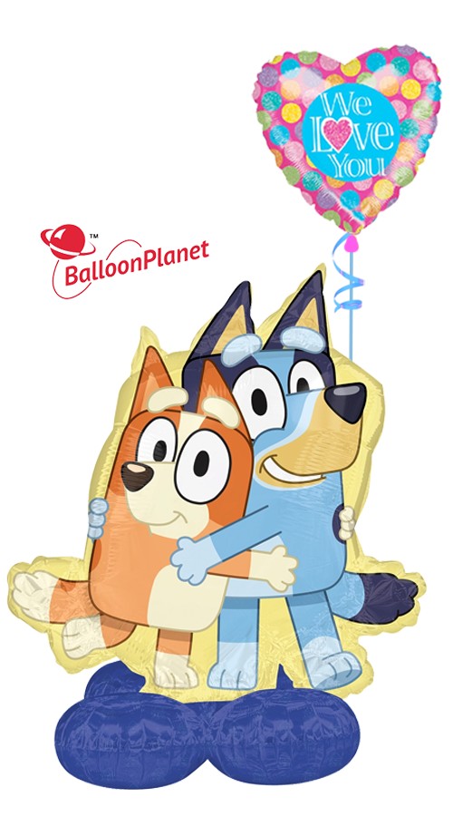 Bluey & Bingo II AirLoonz Balloon Display (2 Balloons)