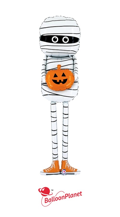 Halloween Mummy Balloon Display (Floor-based)