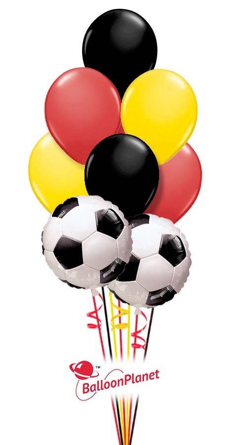 National Soccer Team Belgium-Germany (9 Balloons)