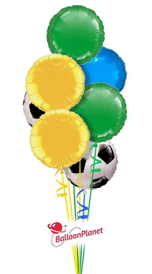 National Soccer Team Brazil (7 Balloons)