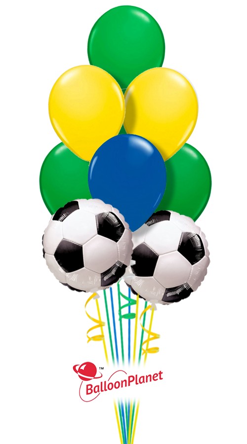 National Soccer Team Brazil (9 Balloons)
