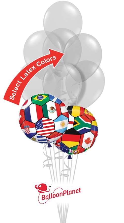Select World Cup Colors (7 Latex + 2 World Cup Mylars)