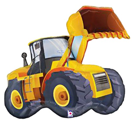 Construction Loader 33in Mylar Balloon