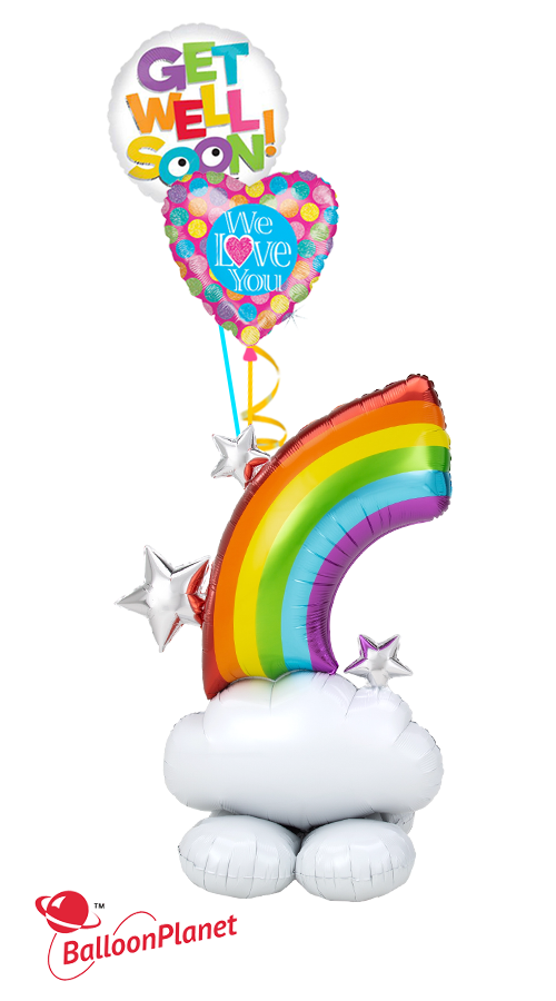 Airloonz Rainbow We Love You (3 Balloons)