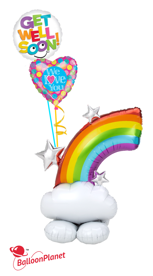 Airloonz Rainbow We Love You (3 Balloons)