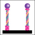 Mardi Gras Columns A
